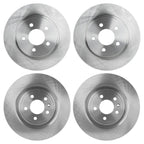 Front and Rear Disc Brake Rotors for Ford Mustang (2011–2014)