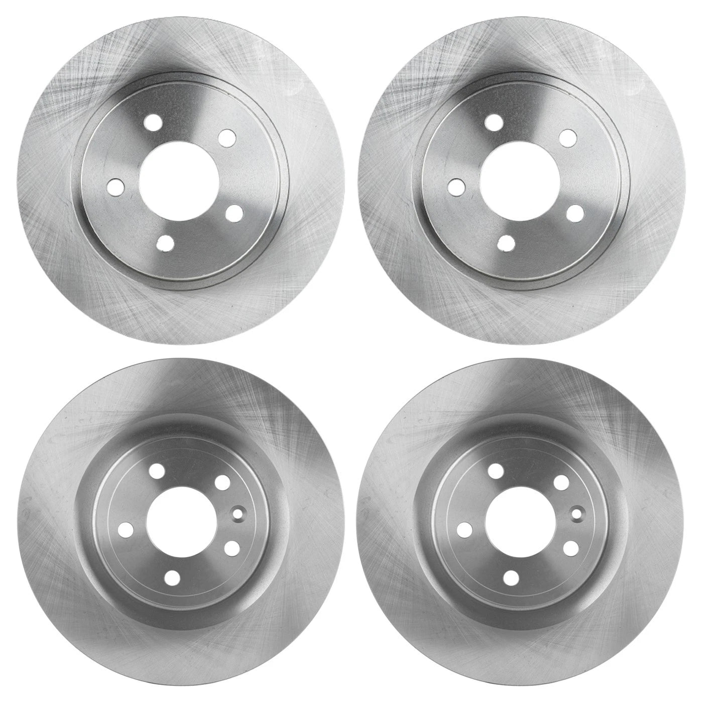 Front and Rear Disc Brake Rotors for Ford Mustang (2011–2014)