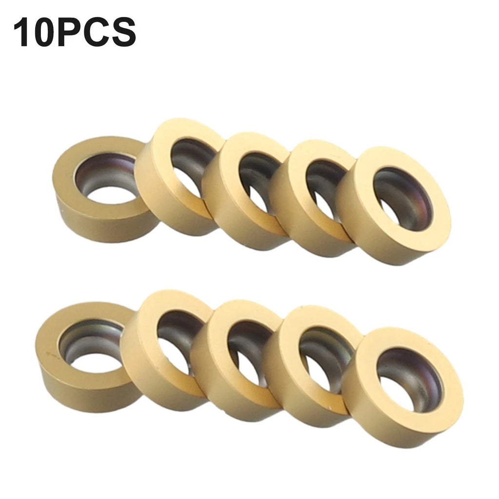 Set of 10 DP5320 Indexable Carbide Milling Inserts for