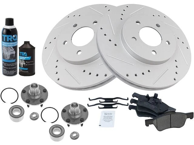 Front Brake Pad and Rotor Kit for Mazda Tribute (2005–2006, 2008–2011) FT874GY