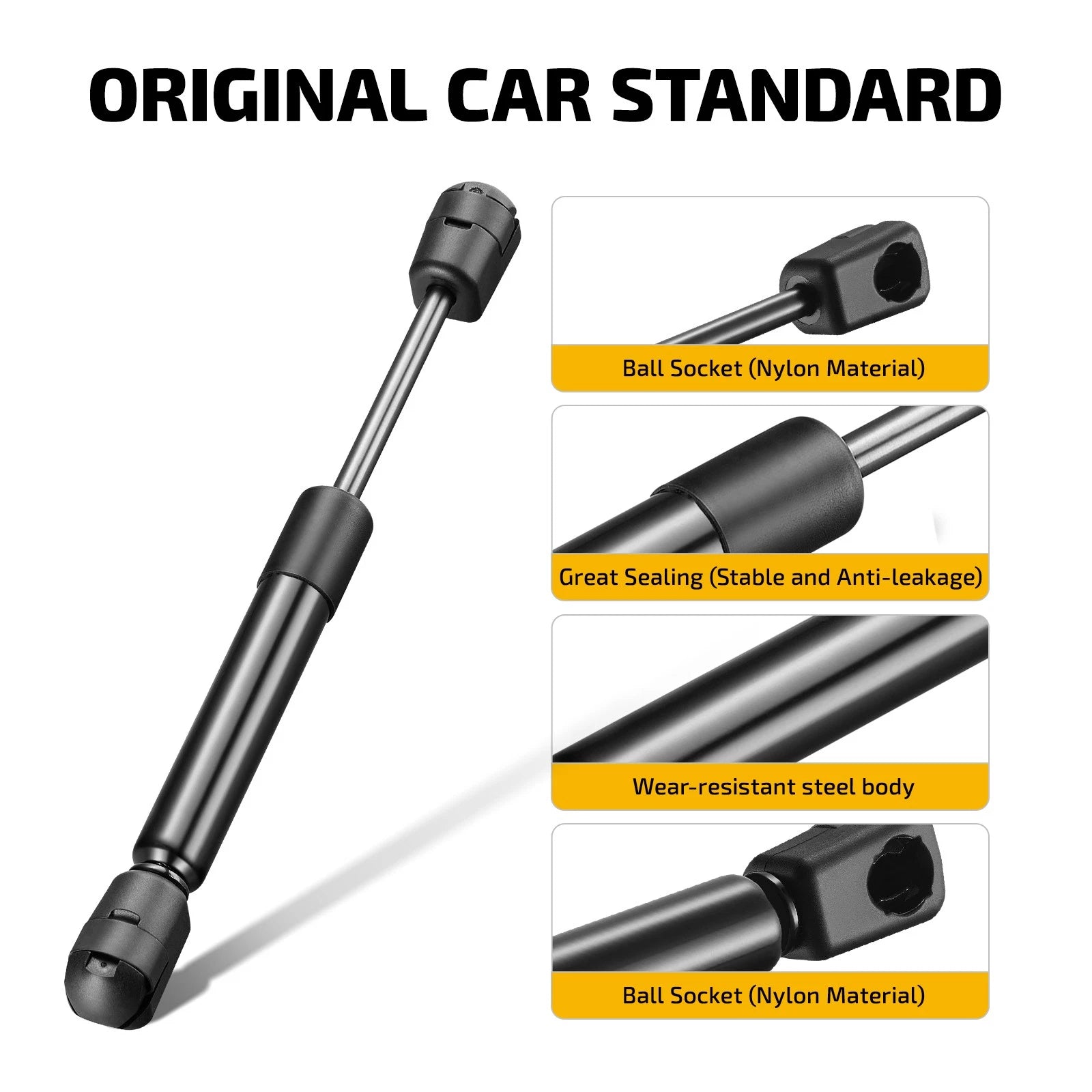 Set of 2 Gas Strut Shock Spring for Auto Hood (C1615046 ML1140)