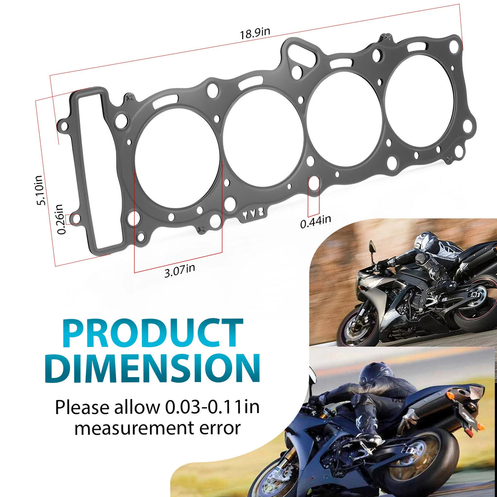 Cylinder Head Gasket for Yamaha YZF-R1 (2004–2006) 5VY-11181-00-00