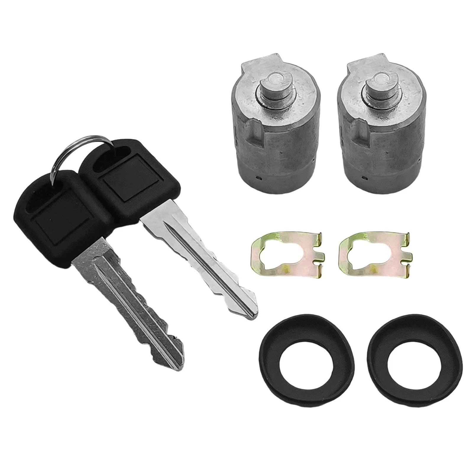 Door Lock Cylinder Kit with Keys for 1500 2500 3500