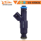 Set of 4 Fuel Injectors for Ford Escape 2.3L (2005–2008) & Focus (2005–2007)