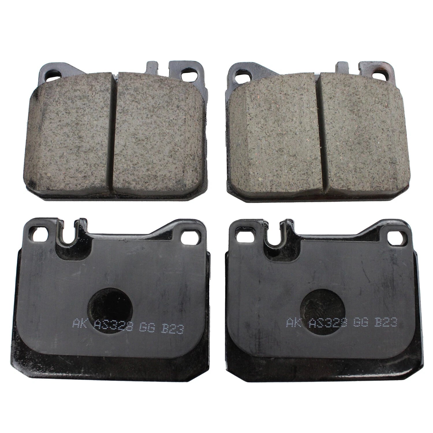 Set of 4 Akebono Ceramic Disc Brake Pads for (EUR1072)