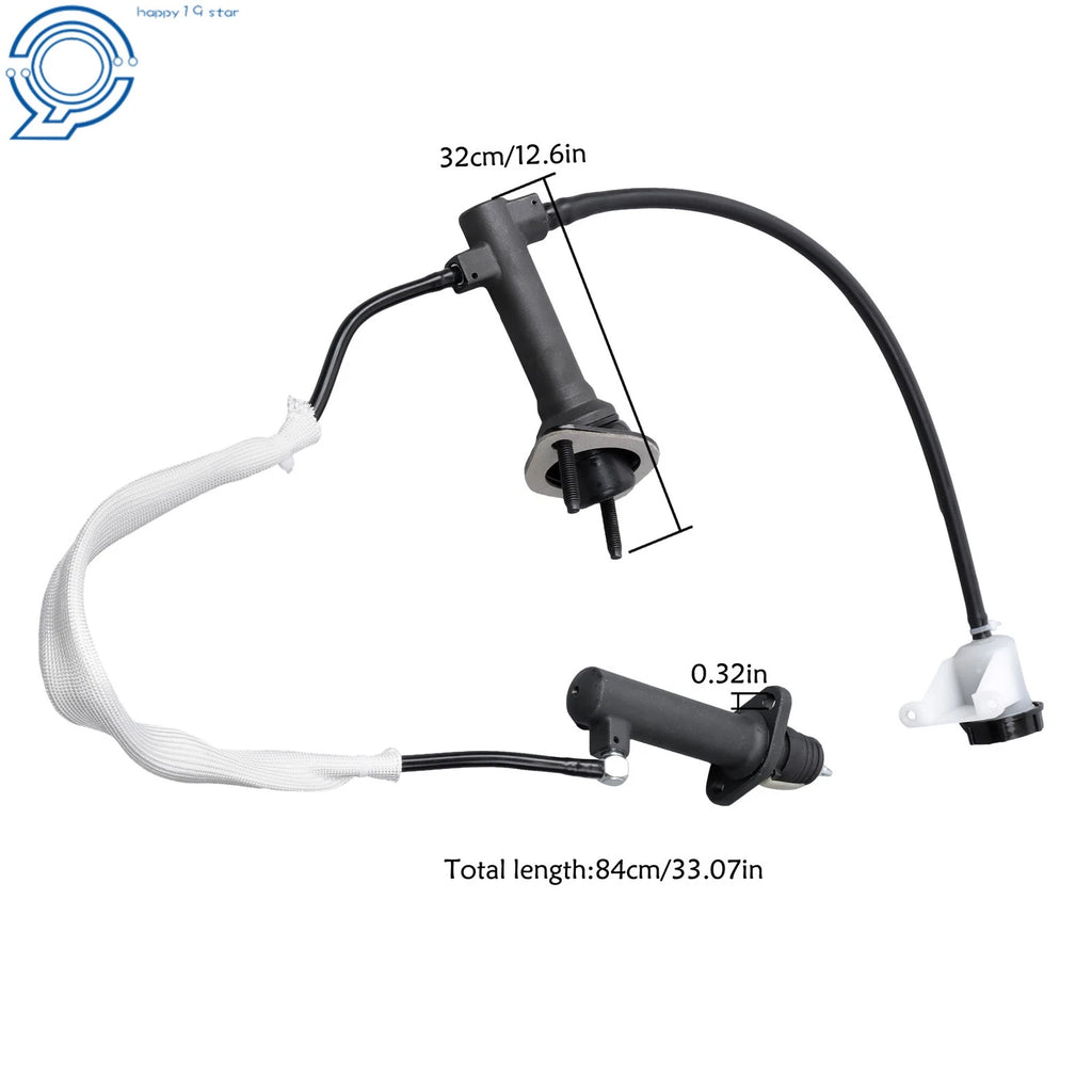 Clutch Master and Slave Cylinder Assembly for Chevrolet GMC (1992-1993)