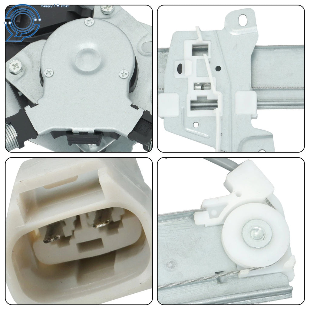 Rear Driver Side Window Regulator with Motor for Mitsubishi Galant (2004-2012)