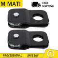 2X Snatch Blocks 4 Ton Recovery Winch Pulley for ATV UTV (8000lbs)