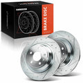 Rear Side Drilled Brake Rotors for Ford Fusion, Lincoln MKZ (2013–2020)
