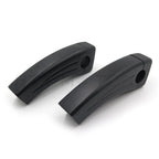 Set of 2 Black 7/8" 22mm Bar Clamp Risers for Dirt Bike ATV Quad