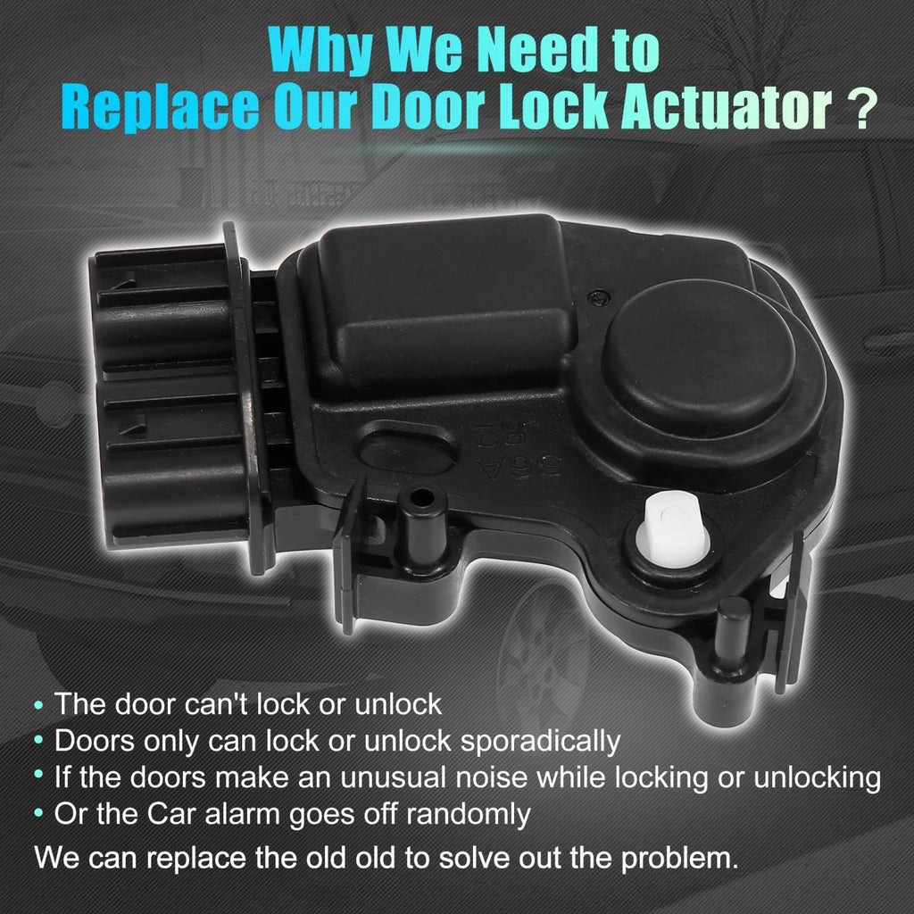 Power Door Lock Actuator Motor Right 72115-S6A-J11 for Honda Odyssey Civic CR-V (2005–2010)