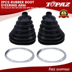 2X Rubber Boot Steering Arm for Bobcat 953 963 853 863 864 (1990–2023)