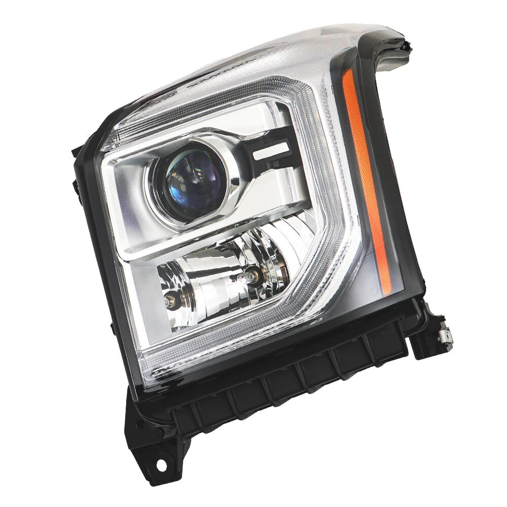 Headlight for GMC Yukon/Yukon XL (2015-2017) Halogen with LED DRL