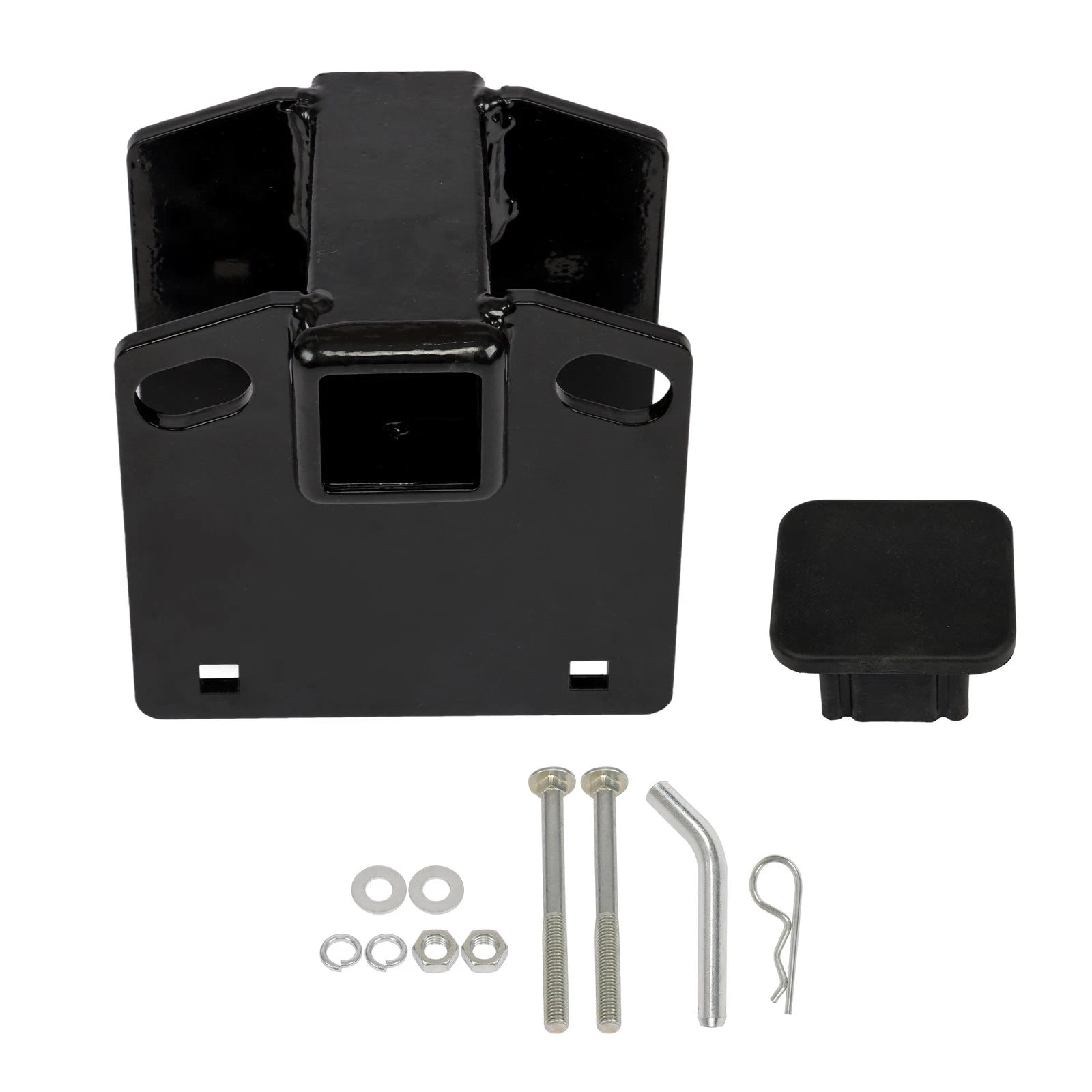 2 Inch Bumper Hitch Receiver Adapter for Various Models (3500 LBS Capacity)