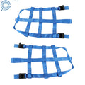 Set of 2 Heavy Duty Tire Tow Dolly Wheel Nets for Universal Fit