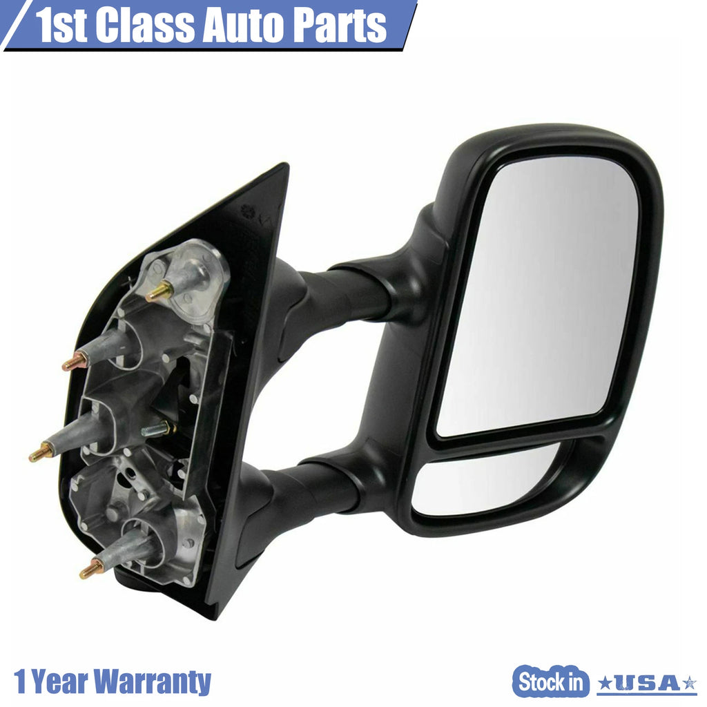 Right Manual Mirror for Ford E-150 E-250 E-350 E-450 E-550 (2003–2016)