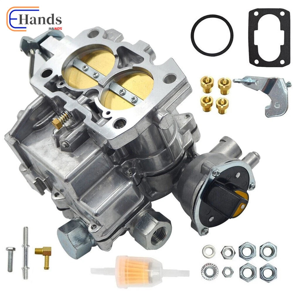 Carburetor for Mercruiser 2 Barrel Marine 2.5/3.0L 5.0L 5.7L (Fits 4CYL)