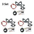 3X Carburetor Rebuild Kit for Johnson Evinrude 1.5hp 2hp 3hp (18-7043 382048)