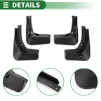 Set of 2 Mud Flap Splash Guards for Volkswagen GTI (2015–2017)