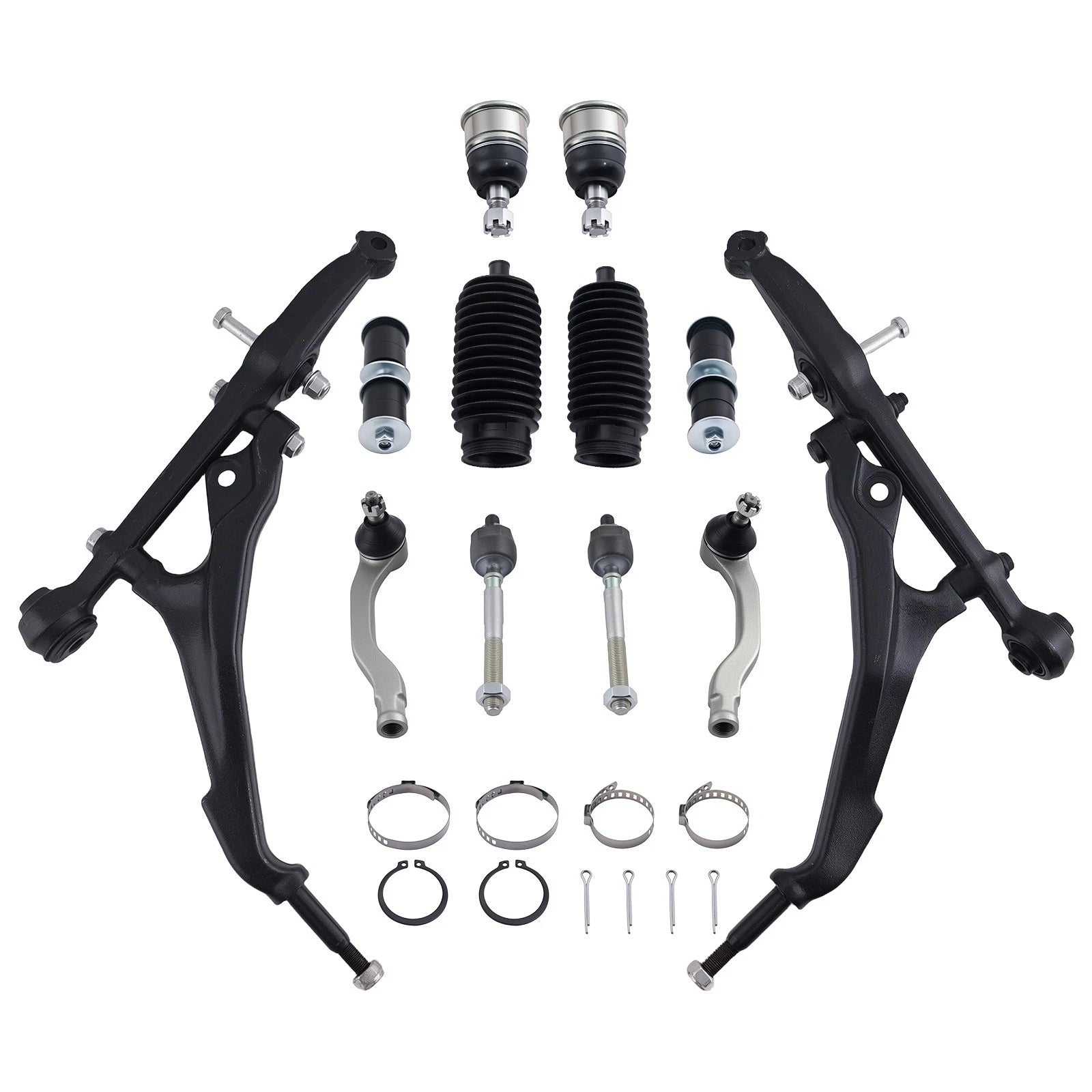 Set of 12 Front Lower Control Arms for Honda Civic/Del Sol (1992-1997)