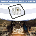 Set of 1 Transmission Filter Oil Pan Gasket Kit for Toyota RAV4 (2019–2023)