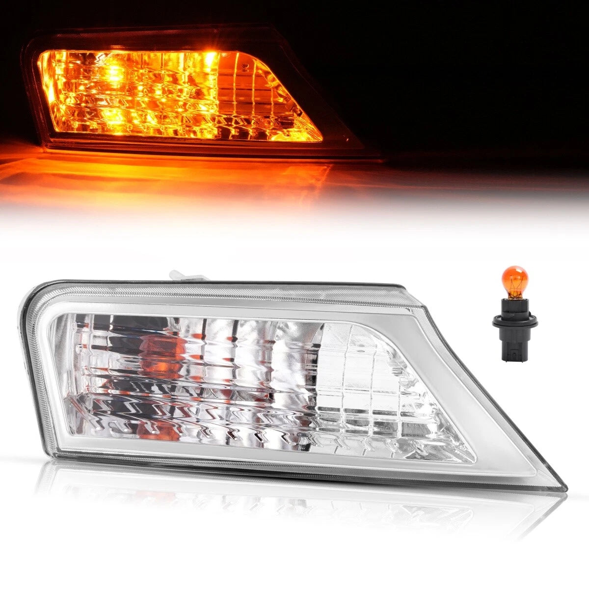 Clear Right Turn Signal Corner Parking Marker Light for Jeep Liberty (2008–2012)
