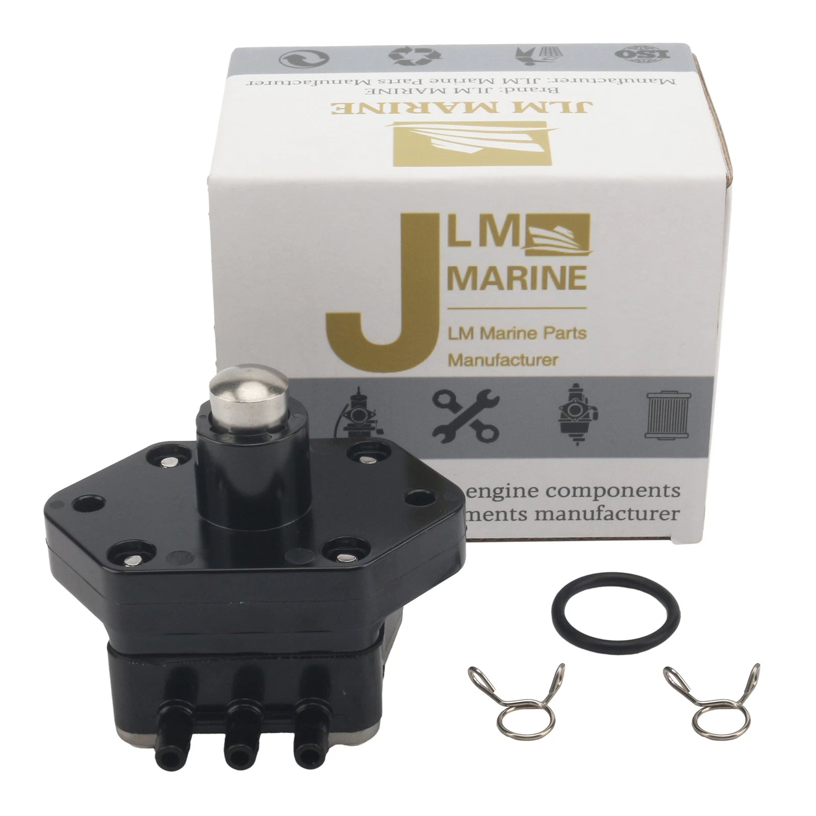 Fuel Pump & O-ring Kit for Mercury Mariner 25-60 HP (4-Stroke) (1995–2023)