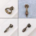 Set of 10 Vintage Drawer Knobs for Cabinet Door Pulls