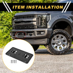 Set of 1 Bumper License Plate Bracket Holder for Ford F-150 (2018–2020) No.JL3Z17A385BA