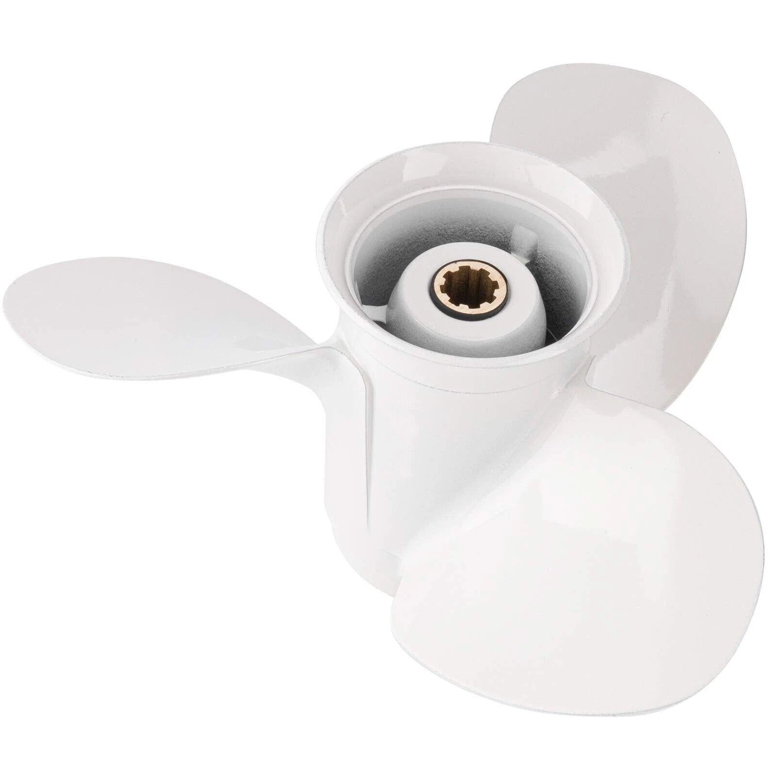 9 1/4x11 Aluminum Propeller for Yamaha Outboard 9.9-20HP (8 Tooth, RH)