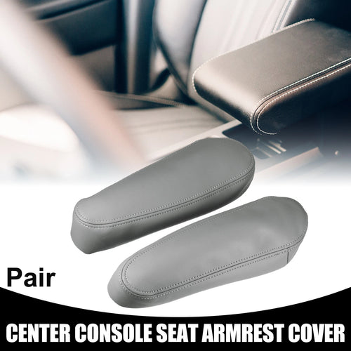 1 Pair Center Console Seat Armrest Cover for Toyota Sequoia (2001–2007) Gray