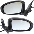 Power Mirror Set for Scion iQ (2012–2014) Manual Folding Paintable