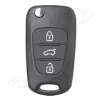 3-Button Remote Key Fob Shell Cover for KIA K2 K5 (2011-2020)