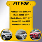 Black 6 Speed Shift Knob for Mazda 3 5 6 (2009â2015)