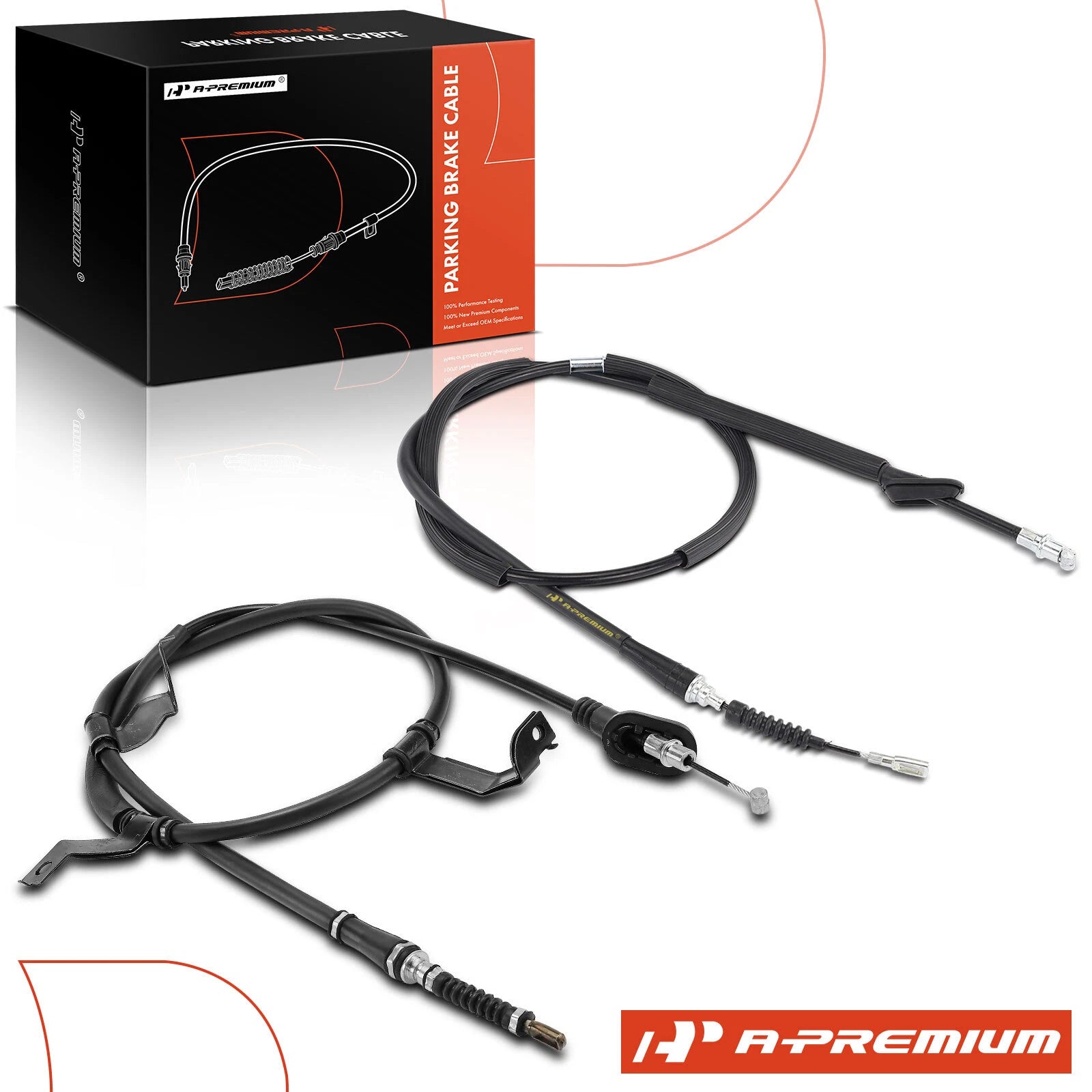 2X Rear Parking Brake Cable for Kia Sportage (2005–2009)