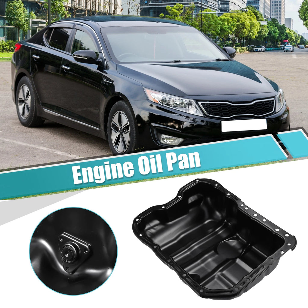 Engine Oil Pan Cover for Kia Optima (2013–2016) No. 21510-25050, Black