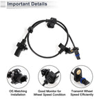 ABS Wheel Speed Sensor No. 57470TR0013 for Honda Civic EX LX (2006–2011)