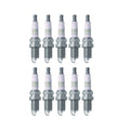 Set of 10 NGK G-Power Spark Plugs for Dodge Ram 2500 3500 (1994–2002)