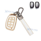 Full Cover Key Fob Case with Keychain for Hyundai (2011–2023)