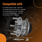 5-Bolt Rear Hub Assembly for Hyundai Veracruz (2007–2012) 512326 FWD ABS