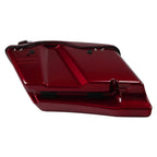 4" Stretched Saddlebags for Harley Road Glide FLTRXS (2017) Velocity Red Sunglo