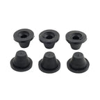 6 x Rubber Side Cover Grommets for Harley Touring Road King Electra Glide (1996-2007)