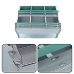6 Compartment Metal Poultry Nest Box for Hens (Wall Mount)