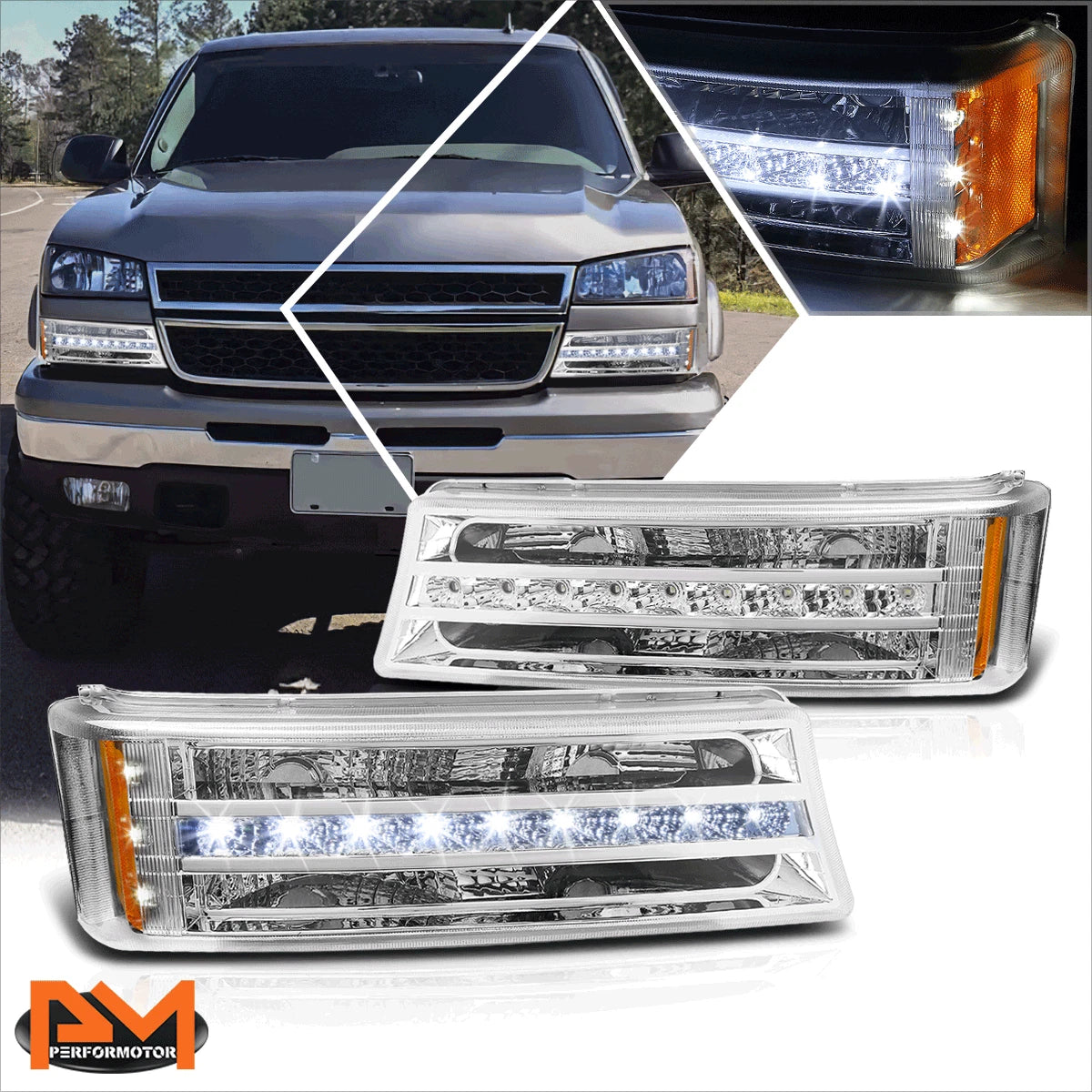 Nuvision LED 2-Stage Sequential 3rd Tail Brake Light for Silverado Sierra (2007–2014)