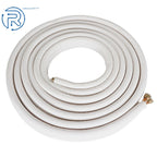 25 Ft Install Kit for Mini Split Heat Pump Systems (1/4 Inch - 1/2 Inch Dia)