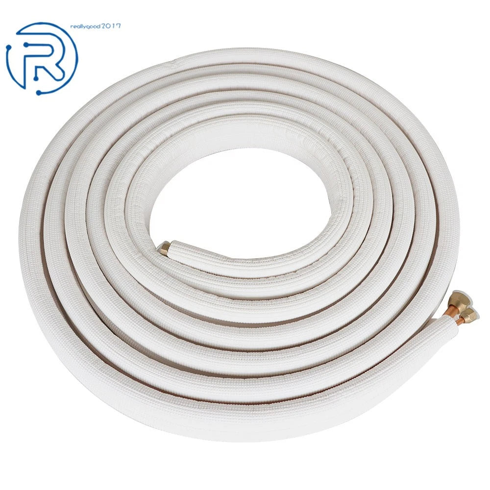 25 Ft Install Kit for Mini Split Heat Pump Systems (1/4 Inch - 1/2 Inch Dia)