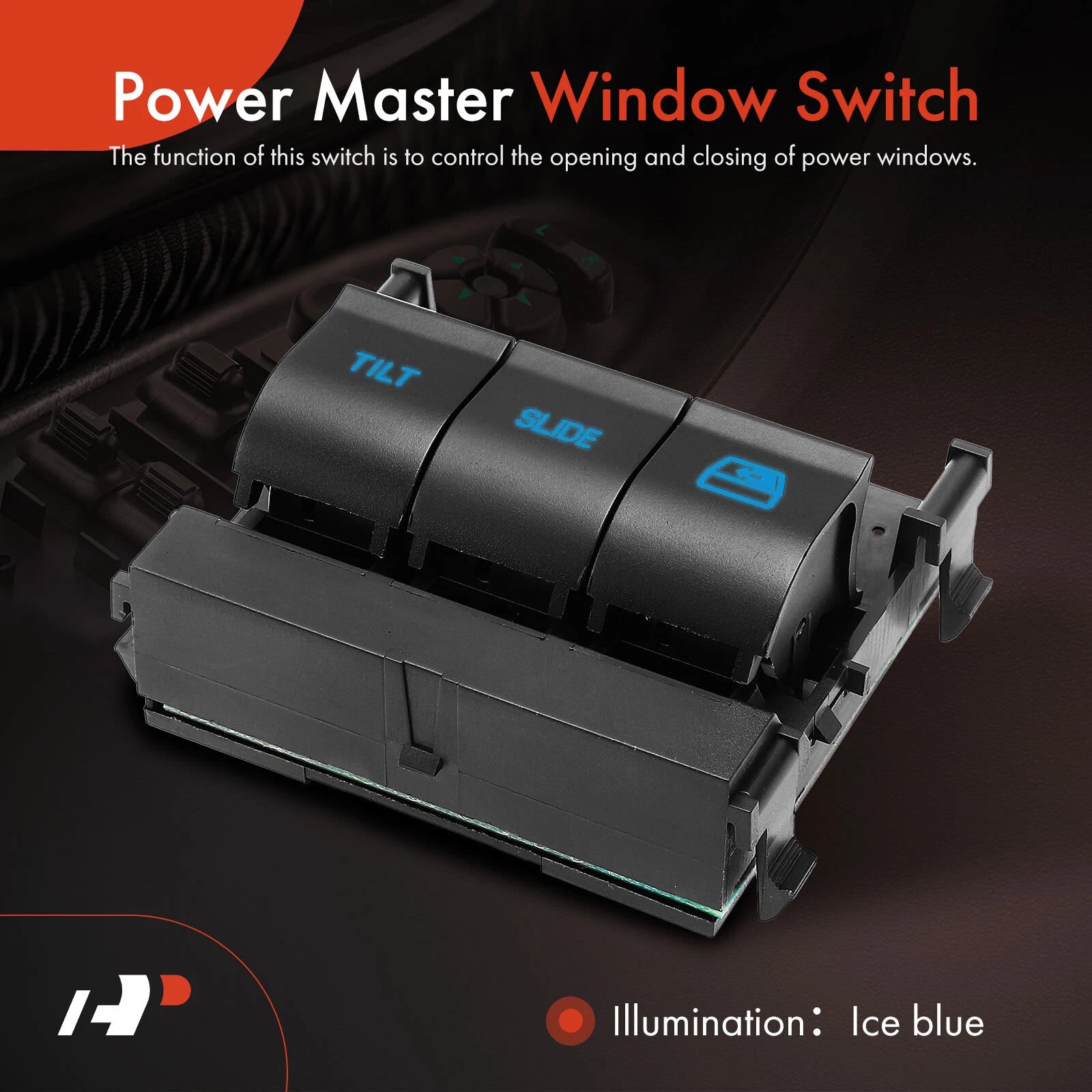 Power Window Switch for Ford F-150 F-250 F-350 F-450 F-550 (1997–2023)
