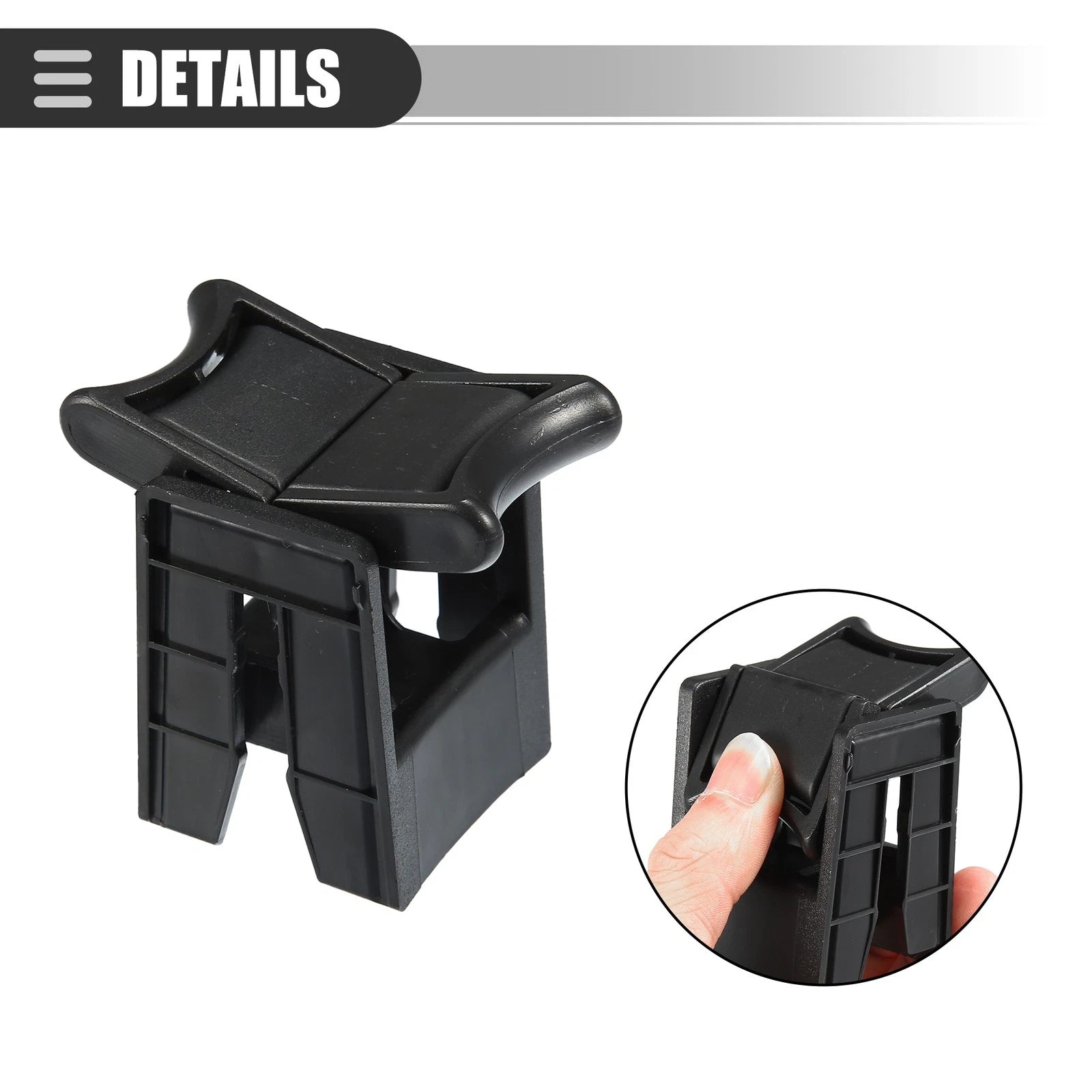 Center Cup Holder Insert for Toyota Camry (2012–2017) 5561806050 Black