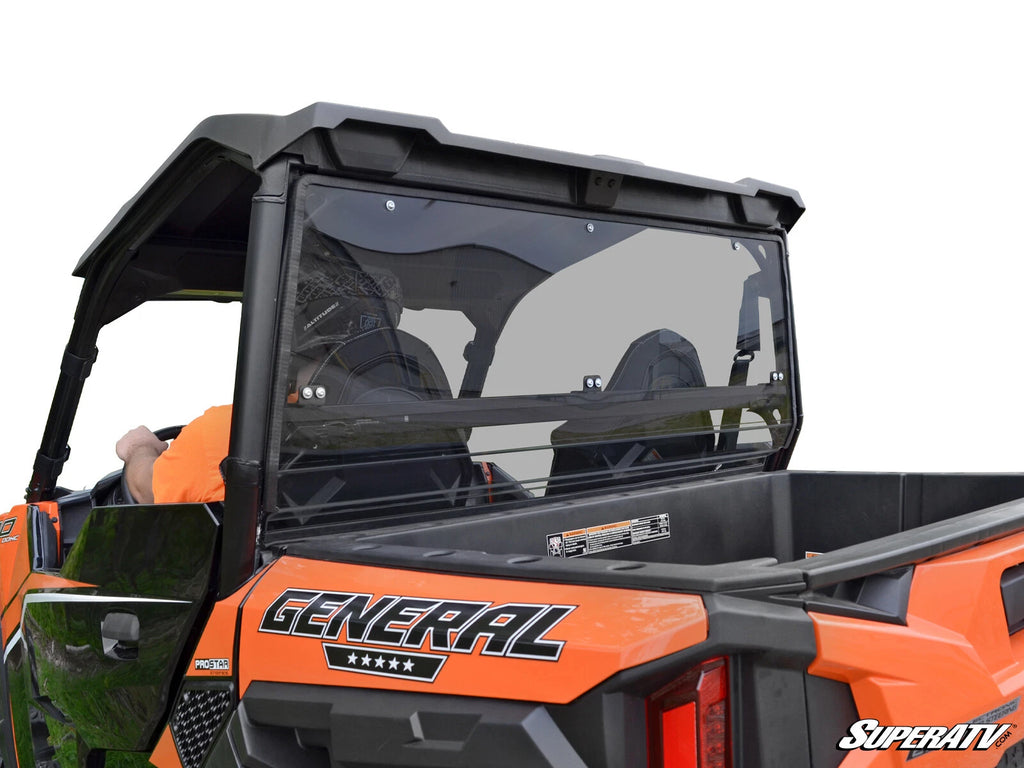 Heavy Duty Light Tint Rear Windshield for Polaris General (2016–2023)