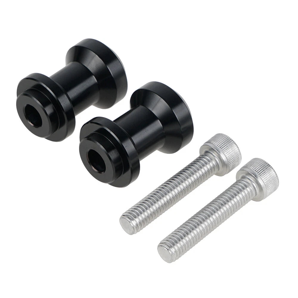 M8x1.25 Swingarm Spools Screws Sliders for Suzuki GSXR600 GSXR750 GSX1300